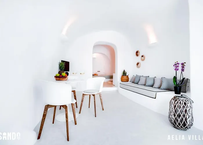 Villa Traditional Cave With Jacuzzi, Terrace And Sea View - Sando