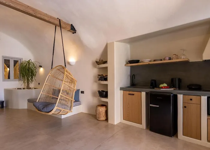 Traditional Cave With Jacuzzi, Terrace And Sea View - Sando Vourvoulos