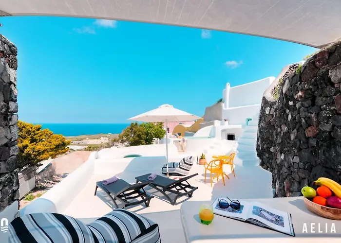Villa Traditional Cave With Jacuzzi, Terrace And Sea View - Sando Vourvoúlos