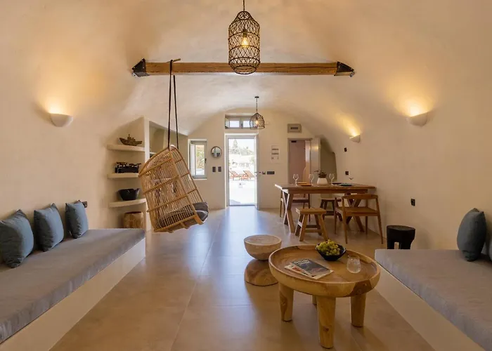 Traditional Cave With Jacuzzi, Terrace And Sea View - Sando *